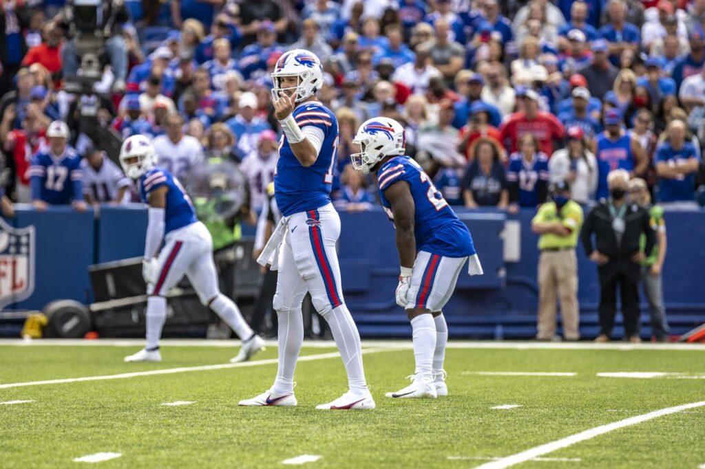 Thursday Night Football sports betting free play of the day Buffalo Bills